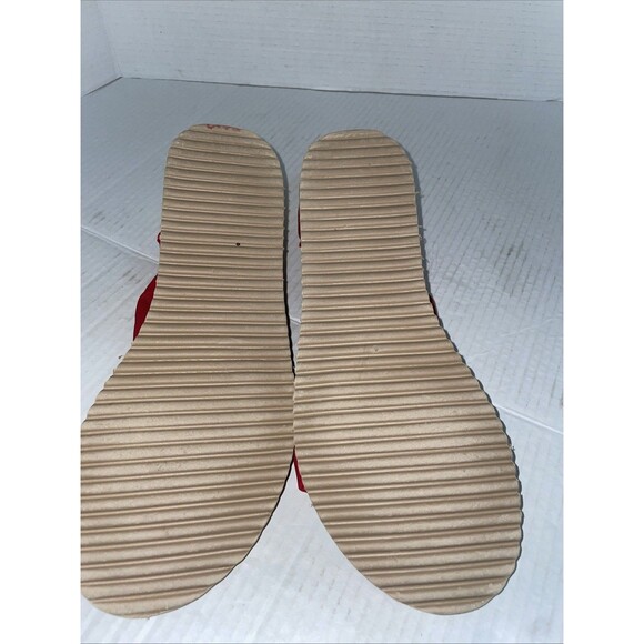 Cloudwalkers Sandals Women’s 12W‎ Red Comfort Walking Shoes Summer Travel Casual - Picture 14 of 14